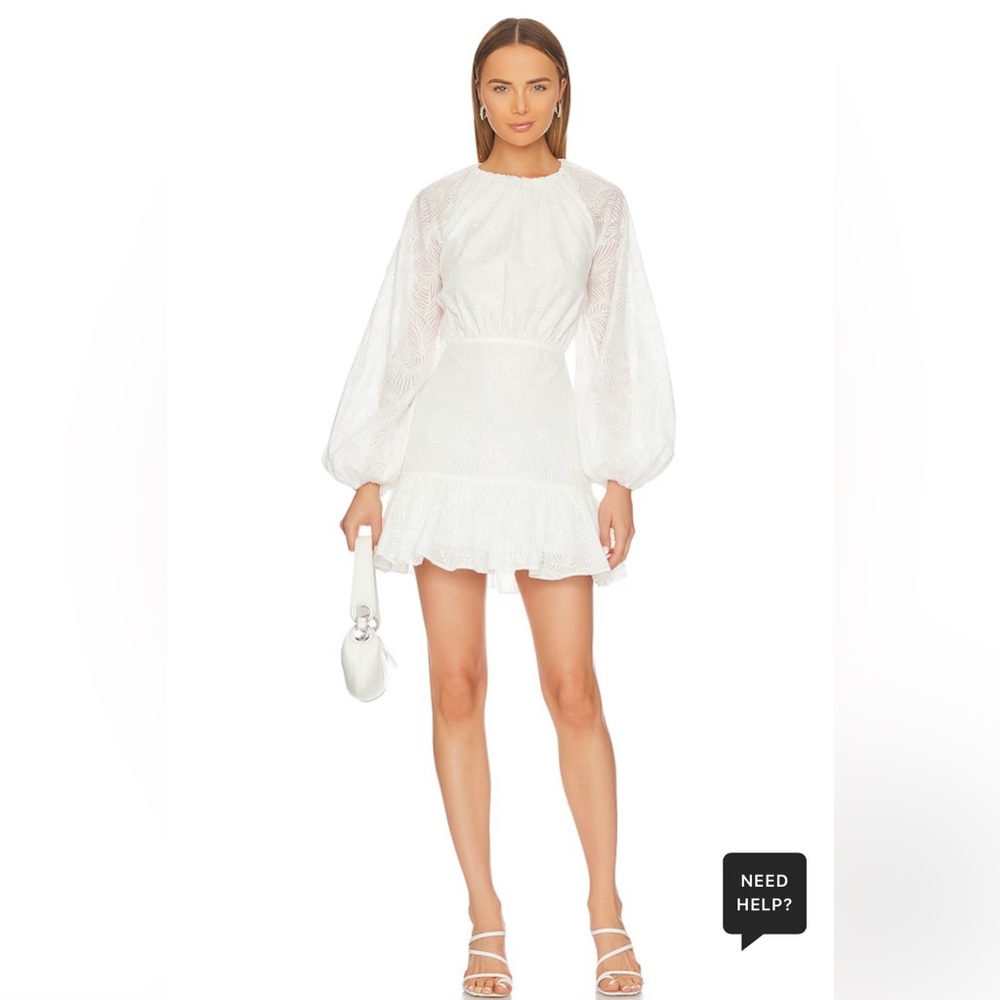 Zofia Mini Dress in Ivory from Revolve. Brand: Significant Other.